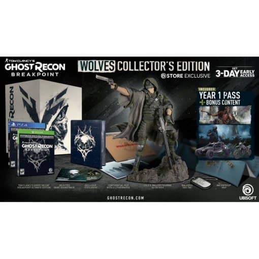 خرید بازی Ghost Recon: Breakpoint Wolves Collector's Edition مخصوص PS4