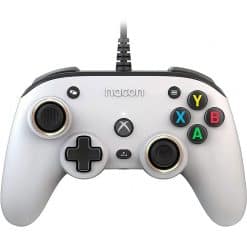 خرید کنترلر با سیم Nacon Pro Compact سفید مخصوص Xbox