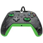 خرید کنترلر با سیم PDP مدل 012-NA مخصوص Xbox رنگ Neon Carbon