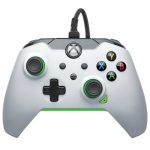 خرید کنترلر با سیم PDP مدل 012-NA مخصوص Xbox رنگ Neon White