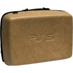 خرید کیف ضد ضربه PS5 قهوه‌ای روشن