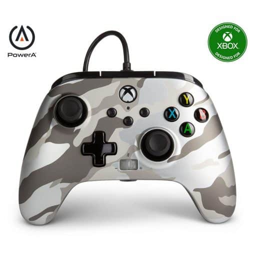 خرید کنترلر PowerA مخصوص Xbox رنگ Metallic Arctic Camo