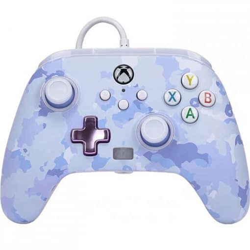 خرید کنترلر با سیم PowerA مخصوص Xbox رنگ Purple Camo