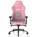 خرید صندلی DXRacer مدل Craft CRA/D5000/P طرح Hello Human Cat