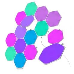 خرید پنل روشنایی 15 قطعه Nanoleaf Hexagon Starter Kit