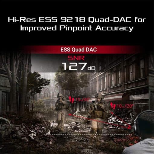 خرید هدست با سیم ASUS ROG Delta سفید