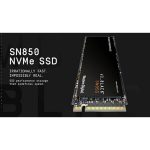 خرید حافظه اس اس دی WD_BLACK SN850 NVMe دارای هیت سینک 1TB