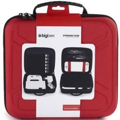 خرید کیف BigBen Storage Case Complete مخصوص Nintendo قرمز