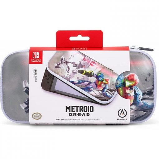 خرید کیف PowerA Slim مخصوص Nintendo Switch طرح Metroid Dread