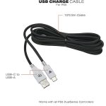 خرید کابل شارژ PowerA USB-C مناسب PS5