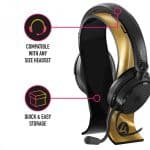 خرید پایه هدست 4Gamers رنگ Matte Gold