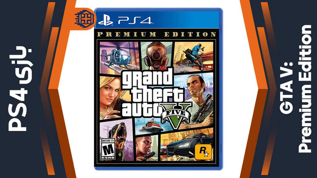 Jogo GTA V Premium Edition (lacrado) - PS4 - Sebo dos Games - 10 anos!