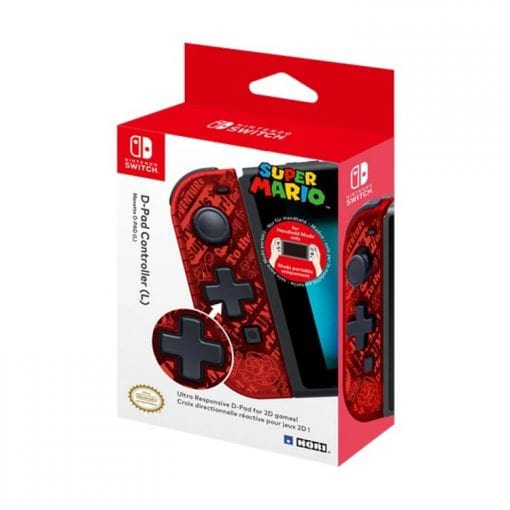 خرید کنترلر بی سیم Hori D-Pad L مخصوص Nintendo Switch طرح Super Mario