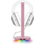 خرید پایه هدست Razer Base Station V2 Chroma رنگ Quartz Pink