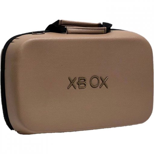 خرید کیف ضد ضربه Xbox Series S قهوه‌ای روشن