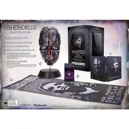 خرید بازی Dishonored 2 Collector's Edition مخصوص PS4