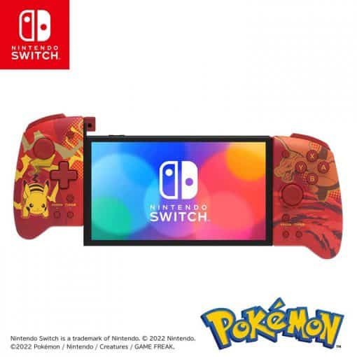 خرید کنترلر Hori Split Pad Pro نینتندو سوییچ طرح Charizard and Pikachu