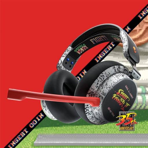 خرید هدست بی سیم Skullcandy PLYR طرح Street Fighter