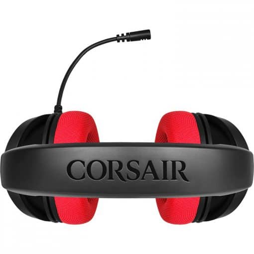 خرید هدست با ‌سیم Corsair HS35 قرمز