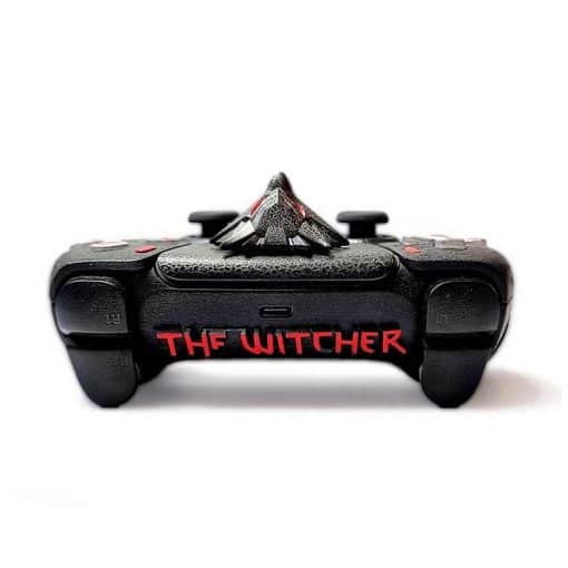 خرید کنترلر سفارشی DualSense طرح The Witcher Black