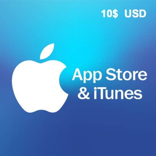 Apple iTunes us 10 dollars gift card