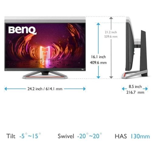 خرید مانیتور BenQ Mobiuz EX2710S سایز 27 اینچ