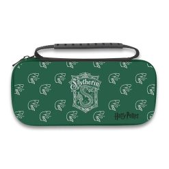 خرید کیف مسافرتی Freaks And Geeks مخصوص Nintendo Switch طرح Harry Potter Slytherin
