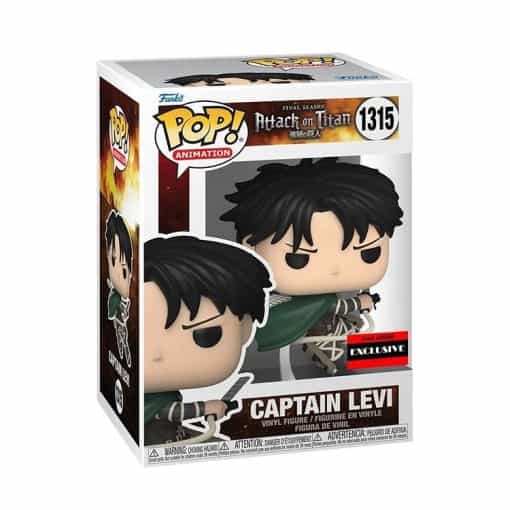 خرید فیگور فانکو پاپ طرح Attack on Titan Captain Levi کد 1315