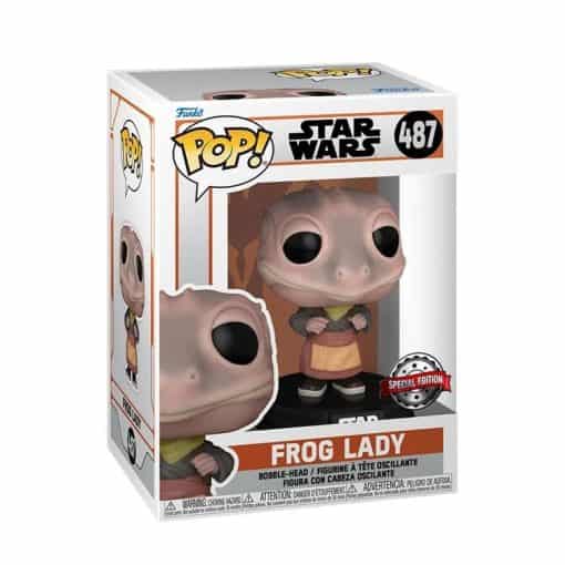 خرید فیگور فانکو پاپ طرح Star Wars Frog Lady کد 487