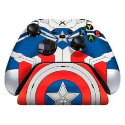 خرید کنترلر Xbox همراه با پایه شارژر Razer طرح Captain America