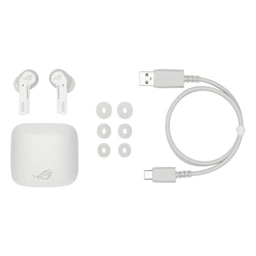 خرید ایرباد بی سیم ASUS ROG Cetra True Wireless سفید