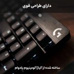 خرید کیبورد با سیم گیمینگ Logitech G412 TKL SE مشکی