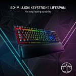 خرید کیبورد بی سیم گیمینگ Razer BlackWidow V3 Pro سوئیچ سبز