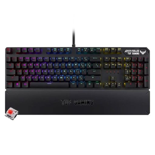 خرید کیبورد با سیم گیمینگ ASUS TUF Gaming K3 سوئیچ قرمز