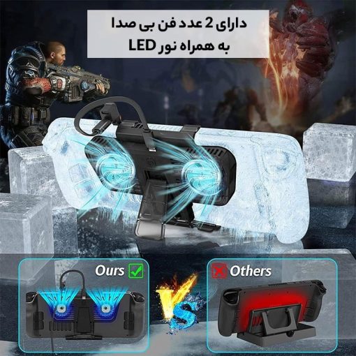 خرید فن خنک کننده mod-x مناسب Steam Deck