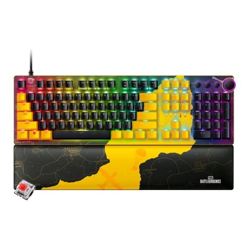 خرید کیبورد با سیم گیمینگ Razer Huntsman V2 طرح PUBG Edition