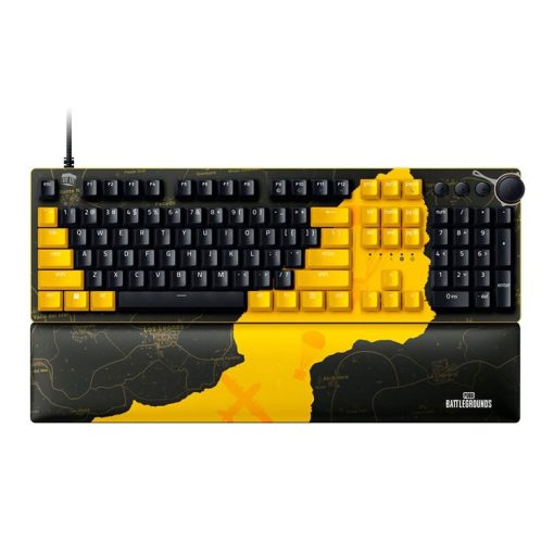 خرید کیبورد با سیم گیمینگ Razer Huntsman V2 طرح PUBG Edition