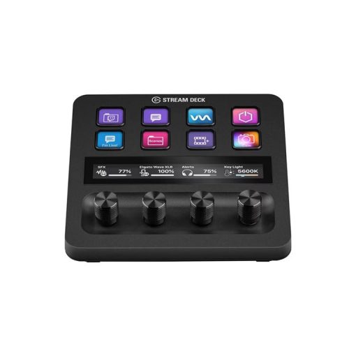 خرید پنل استریم Elgato مدل Stream Deck Plus مشکی