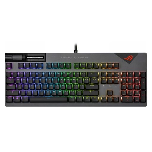 خرید کیبورد با سیم گیمینگ ASUS ROG Strix Flare II سوئیچ قرمز