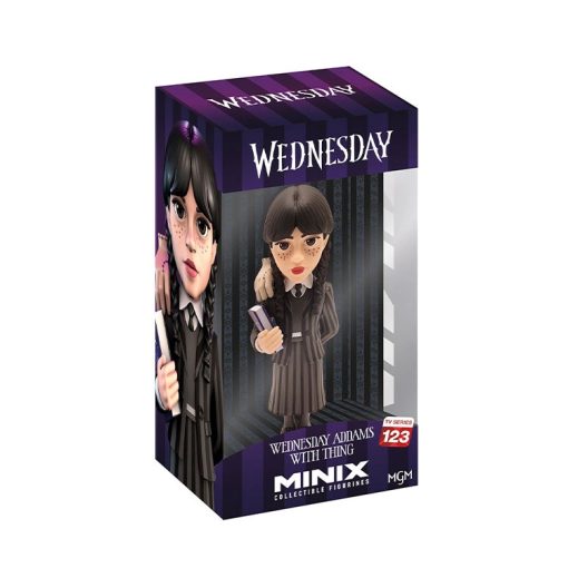 خرید اکشن فیگور Minix Wednesday Addams With The Thing