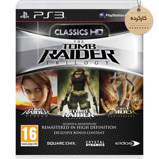 خرید بازی The Tomb Raider Trilogy کارکرده برای PS3