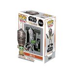 خرید فانکو پاپ Star Wars The Mandalorian IG-11 with The Child همراه تیشرت