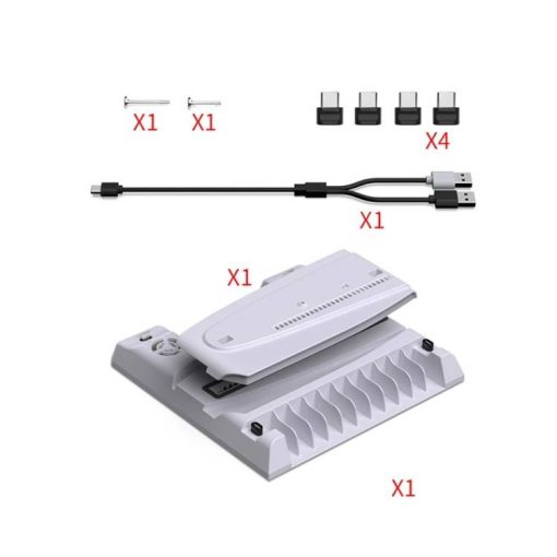 dobe tp5 3537b multifunction cooling charging dock ps5 slim Gallery 06