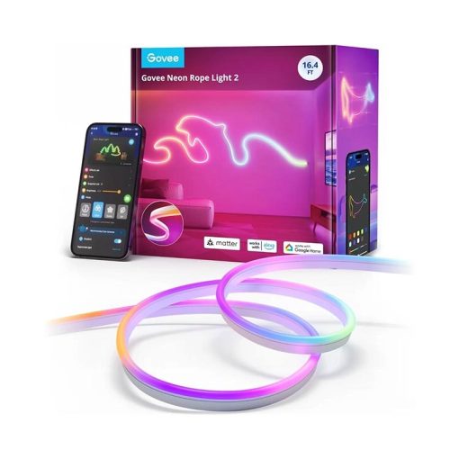 خرید چراغ نئونی هوشمند 5 متری Govee RGBIC LED Neon Rope