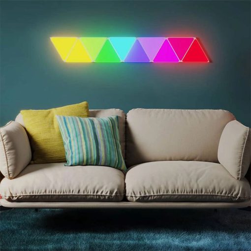 خرید پنل روشنایی هوشمند 6 قطعه Photonix Triangle Light Panels