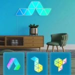 خرید پنل روشنایی هوشمند 6 قطعه Photonix Triangle Light Panels