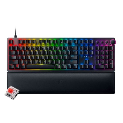 خرید کیبورد با سیم گیمینگ Razer Huntsman V2 سوئیچ قرمز