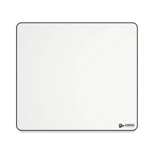 glorious xl heavy white gaming mousepad