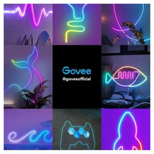 govee rgbic led neon rope light 3m 2 Gallery06