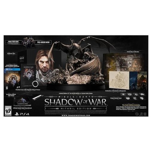 Middle Earth Shadow Of War Mithril Edition ps4 disc Gallery02